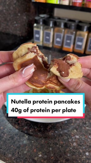 Nutella Protein Pancakes Recipe