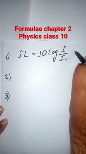 Formulae chapter 2 Physics class 10 #class10physics #numericals #physicsclass10th