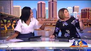 Look who just surprised Julie and Candace on CBS 6 News at 5 p.m.! 😍😍Who remembers this guy?!😍😍 | WTVR CBS 6 News