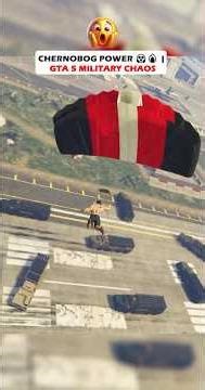 CHERNOBOG POWER 😱🔥 GTA 5 MILITARY CHAOS
