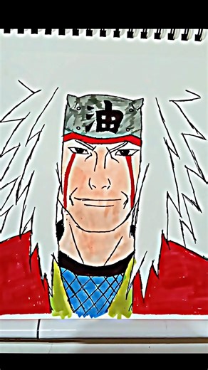 Drawing Jiraya #shorts