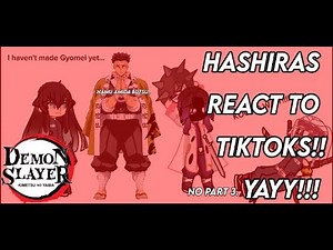 Hashiras react to Tiktoks! Part 2 // KNY Reaction Video // GL2RV // Read description