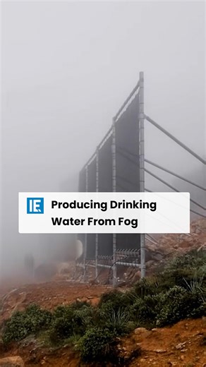 World’s largest fog harvester produces water from fog. | Interesting Engineering