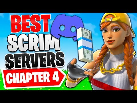 The BEST 2023 Fortnite SCRIM SERVERS On Discord! (Chapter 4)