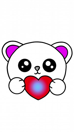 كيفية رسم دبدوب سهل خطوة بخطوة