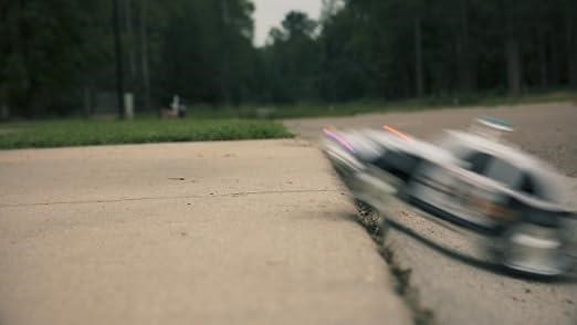 Top Race remote Control Police Car with lights and sirens