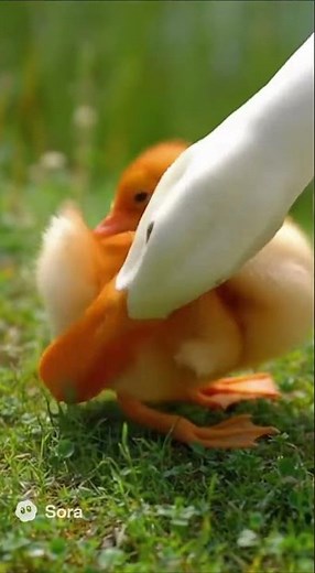 Chickling Learns to Preen Feathers 🦆🪶