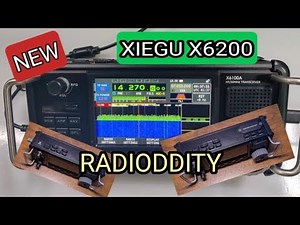 NEW -XIEGU X6200 , MODULAR HF-6 METERS - ATU-Direct RF sampling