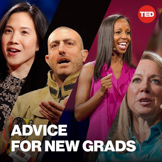 1.1M views · 5.4K reactions | Happy graduation! Here are 4 tips for new grads on living a successful life: | TED | Facebook