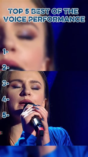 Top 5 BEST of the Voice Performance #top5 #audition #singing #performance #cover