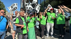 'We won't back down': Hotel workers across Quebec hold surprise 24-hour strike