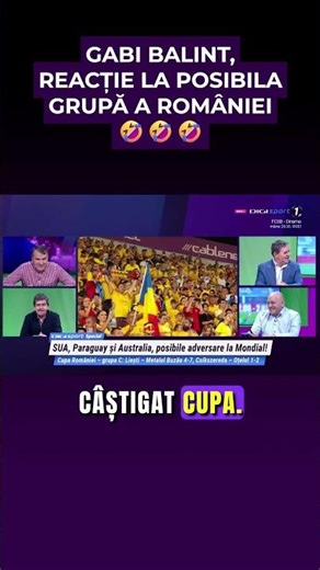 De milioane! Gabi Balint a văzut cu cine ar juca România la Cupa Mondială și a făcut gluma serii