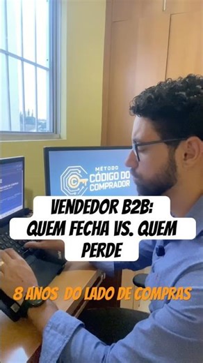 Vendedor que entende política interna fecha mais #VendasB2B #Compras