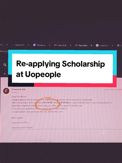 How to Reapply for Scholarships at UoPeople