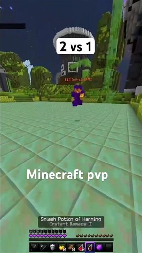 Minecraft pvp 2 vs 1 #minecraft #pvp # ‪@Mushroomfan1208‬