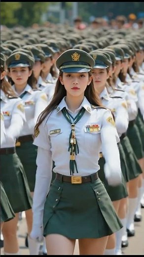 Female Soldiers Parade | Women in Military March Series 16 #FemaleSoldiers #MilitaryParade