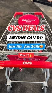 BEST CVS DEALS THIS WEEK 1/4-1/10😍🔥🏃🏽‍♀️ Comment “CVS” for the written breakdown ❤️ #cvsdeals #couponingforbeginners #cvscouponing #cvscouponer #cvsdealsfortheweek | Saving With Nia