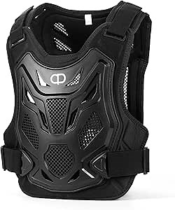 OHMOTOR Motorcycle Body Protective Jacket Armor Men, Motocross Riding Protective Gear,ATV Dirt Bike Chest Spine Protector