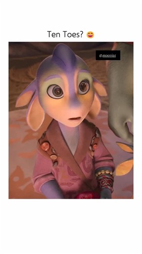 viat on Instagram: "Interesting Fact: The Search for Wondla (2024) - The Alien Fascination - This highly-anticipated animated series, based on the children's books by Tony DiTerlizzi, follows a human girl named Eva who is raised by a robot on a strange alien planet. The scene where the alien children show extreme, childlike fascination with Eva's ten human toes hilariously captures the show's core premise: the radical cultural differences between humans and the planet's native inhabitants. This