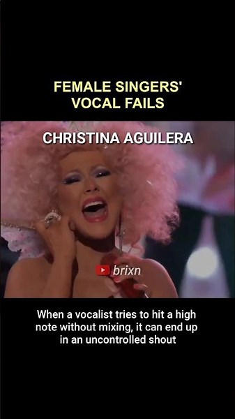 Christina Aguilera & Sabrina Carpenter Vocal Fails! Watch the full video for clips