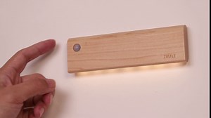 Motion Sensor Night Light, Battery Powered Motion-Activated Led Night Light with Soft Eye Caring and Auto On/Off, Stick Anywhere for Bedroom, Hallway, Stairway, Children Room and More (Yellow)