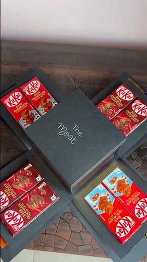 6 layer chocolate explosion box 😍Trending birthday gift idea || Best gift for chocolate lovers ❣️