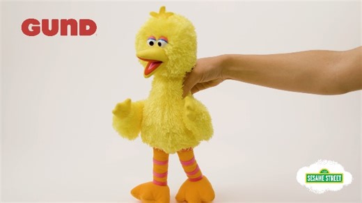 Watch Big Bird Plush, Official GUND Sesame Street Plush Collection on Amazon Live