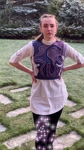 The most complicated way to make a sweater #knitting #diy #handmade #crochet #fashiondesign