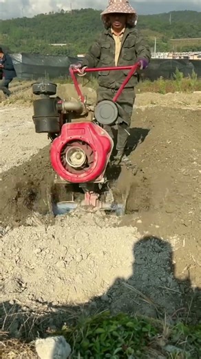 Rotary Tiller Ridging & Land Preparation Process