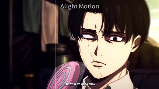 Levi Ackerman và Eren trong Attack on Titan