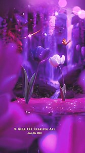 💜🌷✨🍂 Purple Autumn Fantasy 🍂✨🌷💜 | ᴏꜰꜰɪᴄɪᴀʟ ɢɪɴᴀ 101 ᴄʀᴇᴀᴛɪᴠᴇ ᴀʀᴛ, ɢɪꜰꜱ & ᴠɪᴅᴇᴏ ᴍᴏᴏᴅꜱ