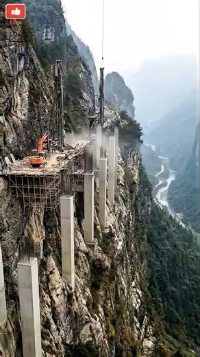 INSANE! Most Extreme Way To Build A Highway In The Sky
