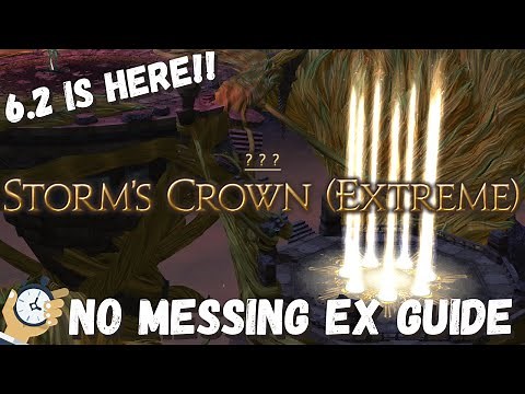 Storm's Crown Extreme Trial Guide | Ex BOSS GUIDE | FFXIV 6.2 | ENDWALKER