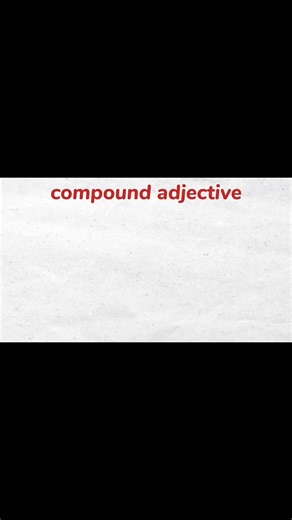 17 reactions | ماهي ال compound adjective #حتة_إنجليزي_مع_مهند #مالجرامر_سهل_أهو #mohanneds_clinic | Mohanned's Clinic | Facebook