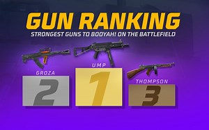 Top 10 guns to use in Free Fire according to official stats (MAX version)