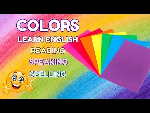 Learn Colors - English Practice for Kids | ESL & Preschool
