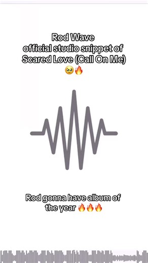 Rod Wave Call on Me Studio Snippet - Scared Love Unreleased
