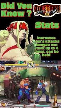 Did you know (Street fighter 3 third strike)Alex