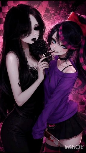 Jane The killer y Nina the killer #gachaclub #creepypasta #edit #ships #janethekiller #ninathekiler