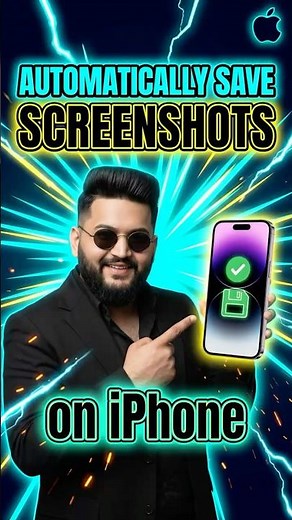 How to Automatically Save Screenshots on iphone #iphone