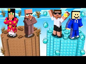 LEVEL 1 DIRT VS LEVEL 9,99,99 ORE CHUNK IN MINECRAFT..