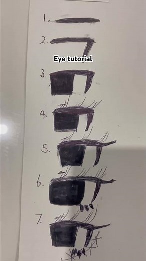 Eye tutorial step by step