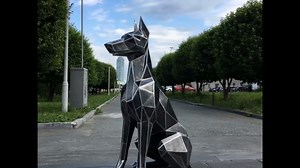 Making a Low-Poly Dog Sculpture