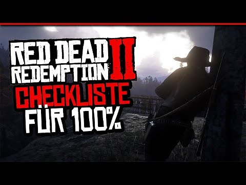 Red Dead Redemption 2 - Checkliste für 100%