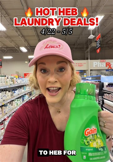 🔥 HOT HEB Laundry Deals Up to 60% Off!