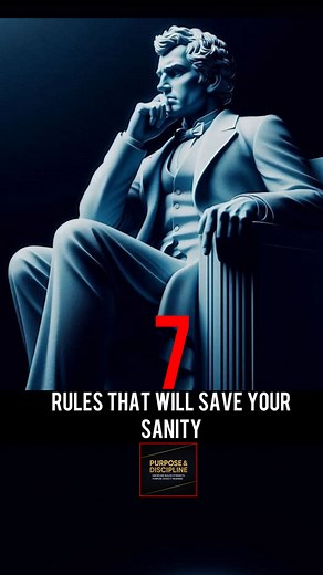 Rules that will save your sanity #discipline #selfrespect #motivation | Purpose & Discipline