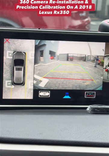 Proper 360 Camera Installation for Lexus RX350