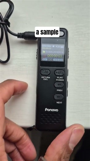 PO33 + Digital Recorder = Lifesaver 😎🎛