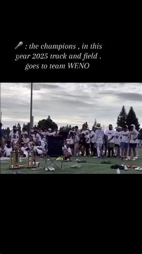 WENO Team: Champions of 2025 Track and Field
