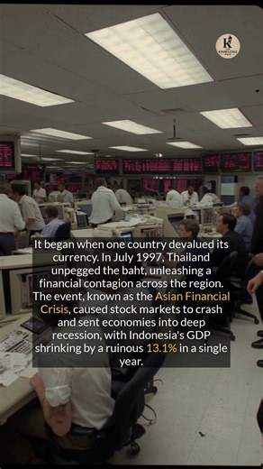It began when one country devalued its currency, unleashing a financial contagion across Asia. #history #financialcrisis #worldhistory | Knowledge
